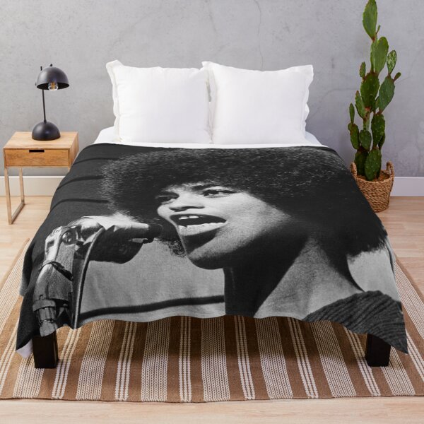 Item preview, Angela Davis old photo (HD) designed and sold by star-burst.