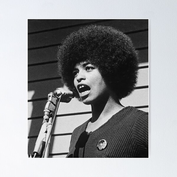 Item preview, Angela Davis old photo (HD) designed and sold by star-burst.