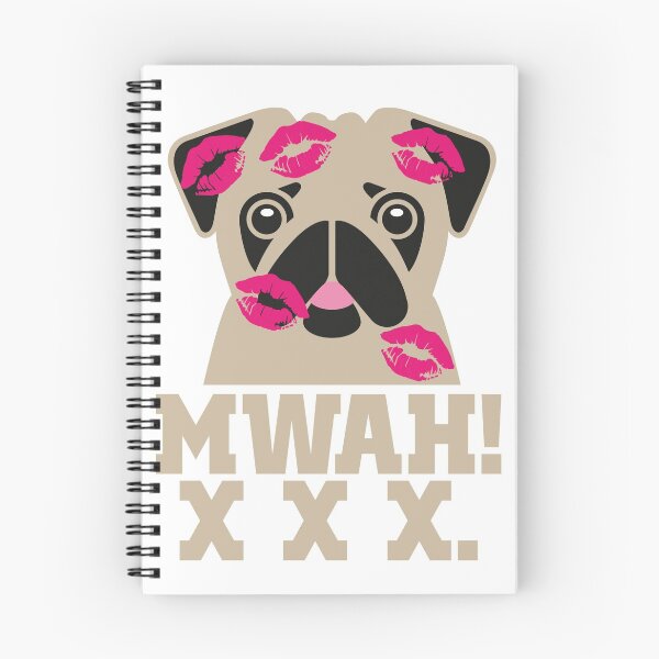Item preview, Pug Kisses designed and sold by Wisdom Art Prints .