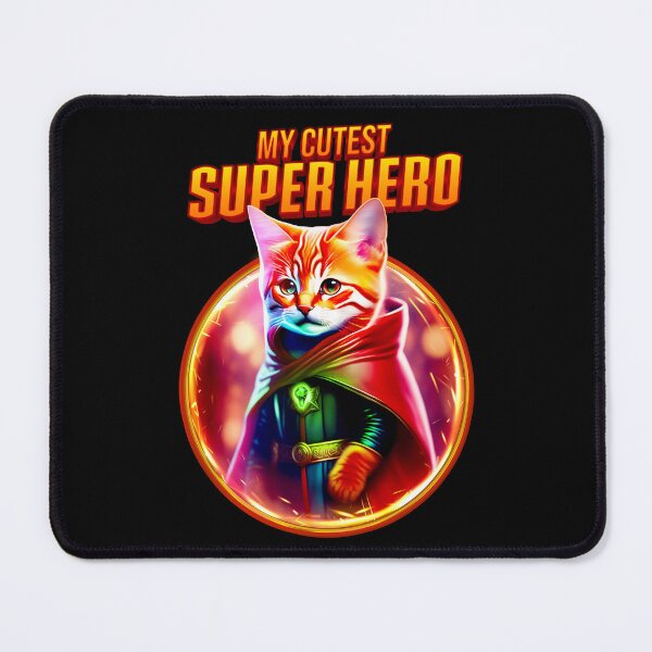 Item preview, Cute red tabby cat is Strange Doctor Super Hero designed and sold by BrainlabStudios.
