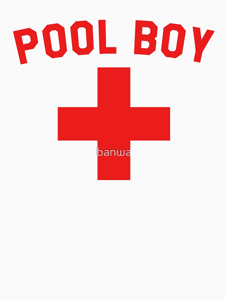 "Pool Boy" Tshirt by banwa Redbubble