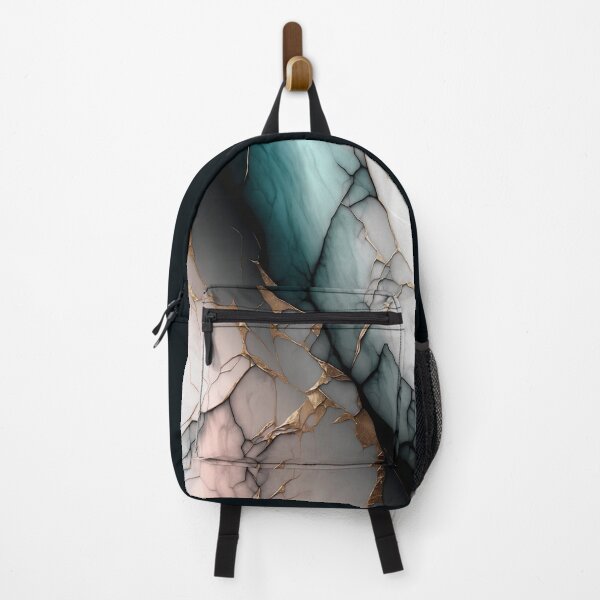 Item preview, Gold Cracks Moody Nights - Abstract Contemporary Resin Art designed and sold by inkvestor.