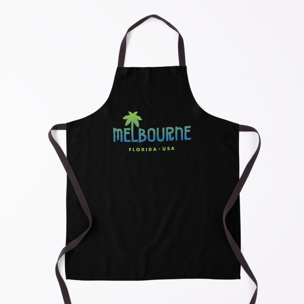 Item preview, Melbourne Florida Typographic Palm Tree Design designed and sold by Futurebeachbum.