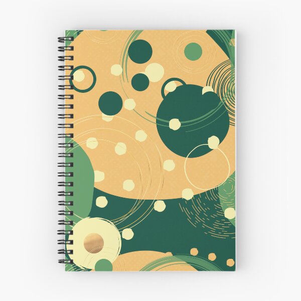 Item preview, Green and Yellow Abstract Circles Pattern designed and sold by SoccaTamam.