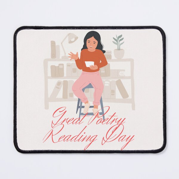 Item preview, National Great Poetry Reading Day designed and sold by Simo0455.