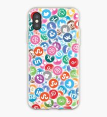 Social networks iPhone Case