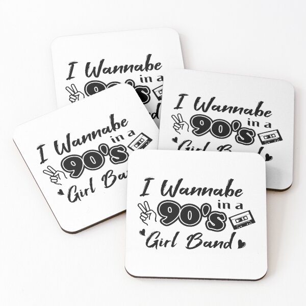Item preview, I Wannabe in a 90s Girl Band designed and sold by TreacleMustard.