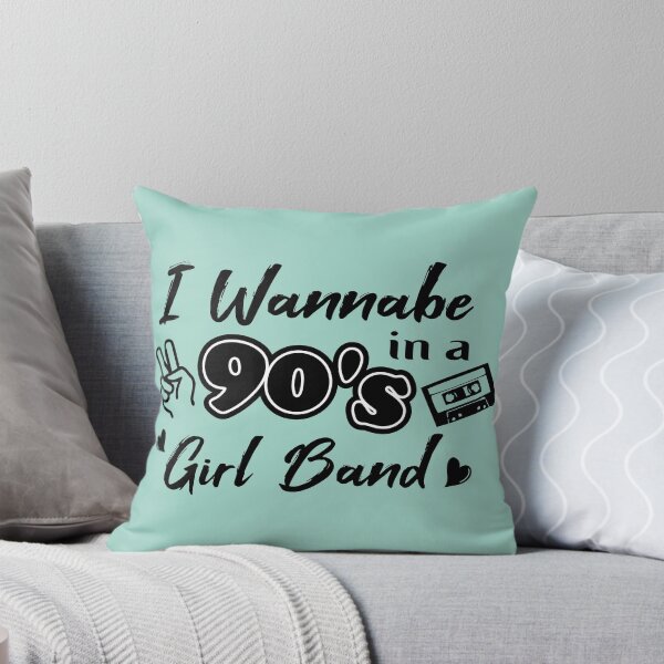 Item preview, I Wannabe in a 90s Girl Band designed and sold by TreacleMustard.