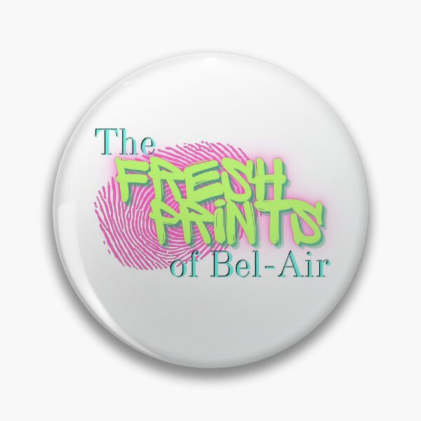 Item preview, The Fresh Prints of Bel-Air Sticker designed and sold by SceneOfTheCrime.