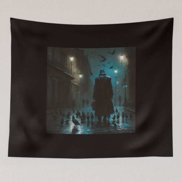 Item preview, The old exorcist in the dark designed and sold by SteampunkPlaza.