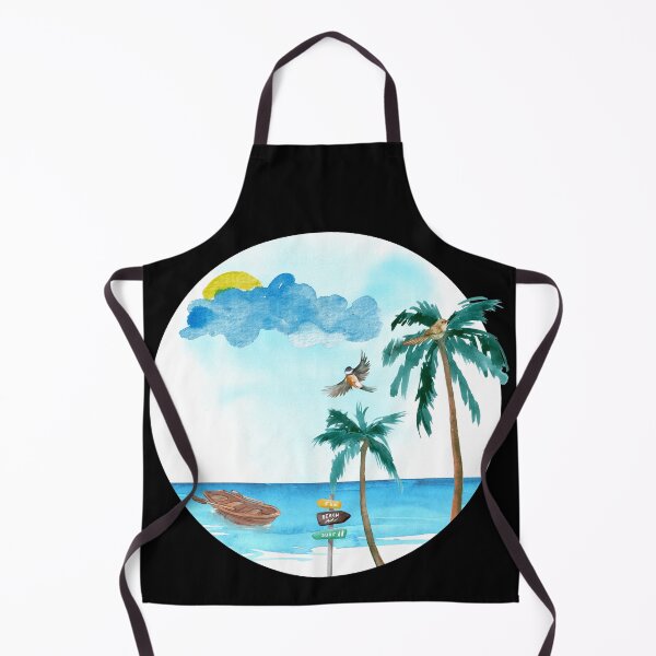 Item preview, Painted beach scene designed and sold by courtney petersen.