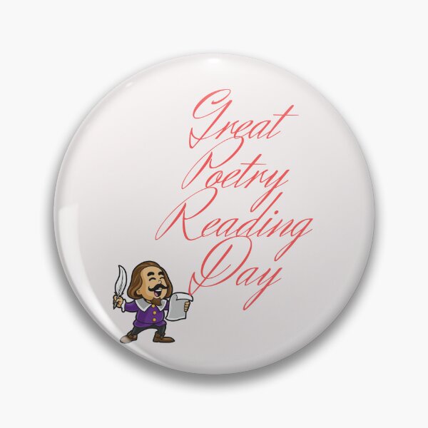 Item preview, National Great Poetry Reading Day  designed and sold by Simo0455.