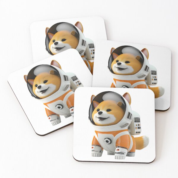 Item preview, Shiba Inu in Astronaut suit designed and sold by PlanetDino.