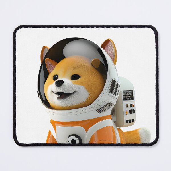 Item preview, Shiba Inu in Astronaut suit designed and sold by PlanetDino.