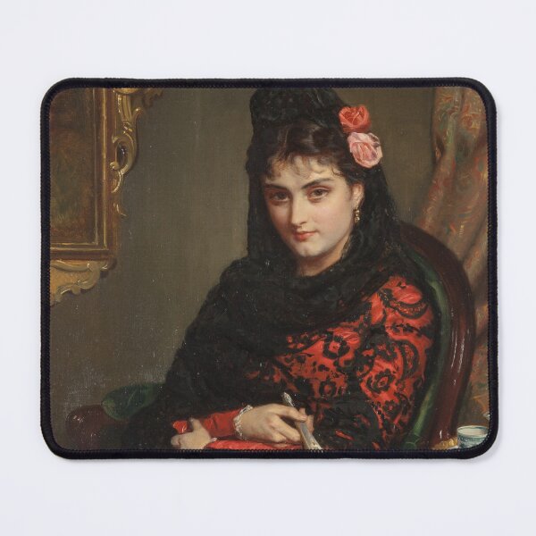 Item preview, A Spanish Rose (1877) - John Bagnold Burgess designed and sold by SALON DES ARTS.