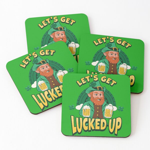 Item preview, St Patricks Day Lets Get Lucked Up designed and sold by funkycoolshirts.