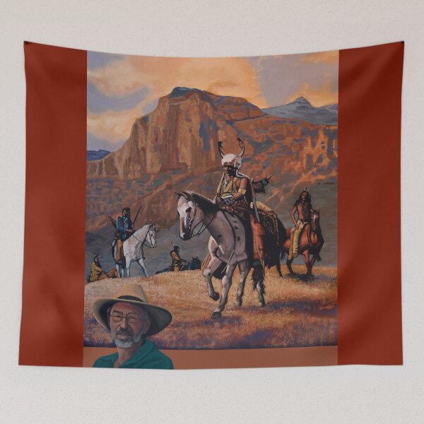 Item preview, Michael Dudash Western Painting designed and sold by PaulMeijering.
