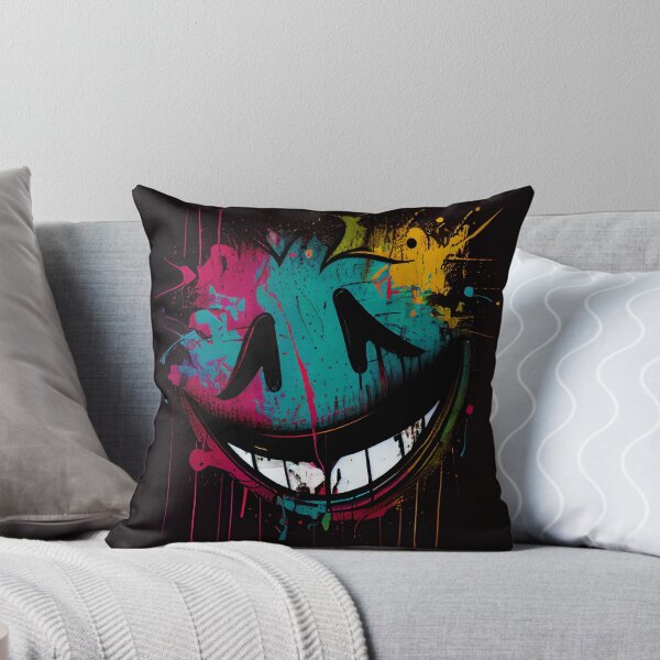 Item preview, Abstract Graffiti Smiley face 04 designed and sold by SmallSingy.
