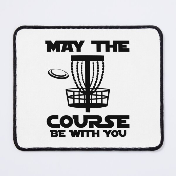 Item preview, May The Course Be With You Disc Golf designed and sold by ThreadsNouveau.