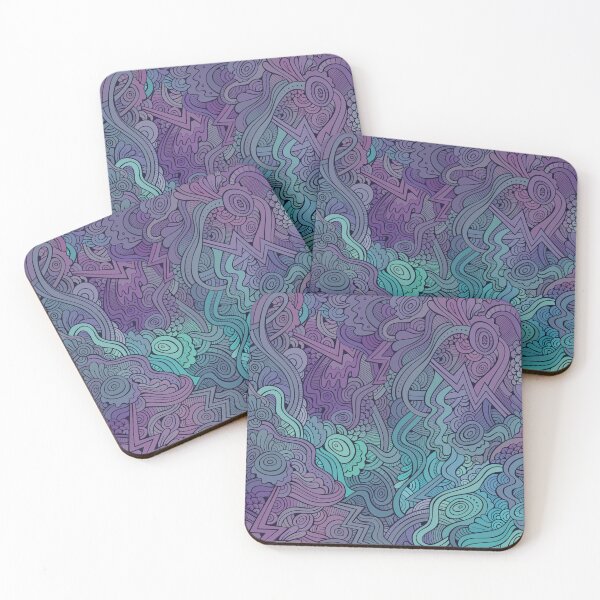 Item preview, VECTOR SEAMLESS ABSTRACT FLORAL DECORATIVE PATTERN designed and sold by TRENDYBYNAHLA.