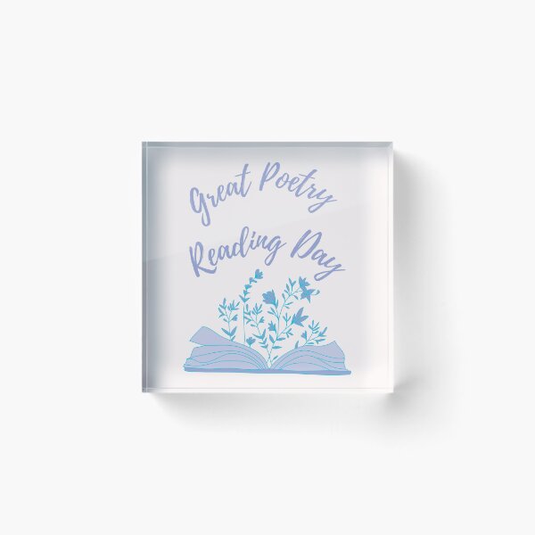 Item preview, Great Poetry Reading Day  designed and sold by Simo0455.