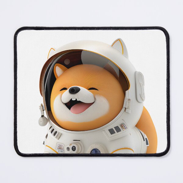 Item preview, Shiba Inu in Astronaut suit designed and sold by PlanetDino.