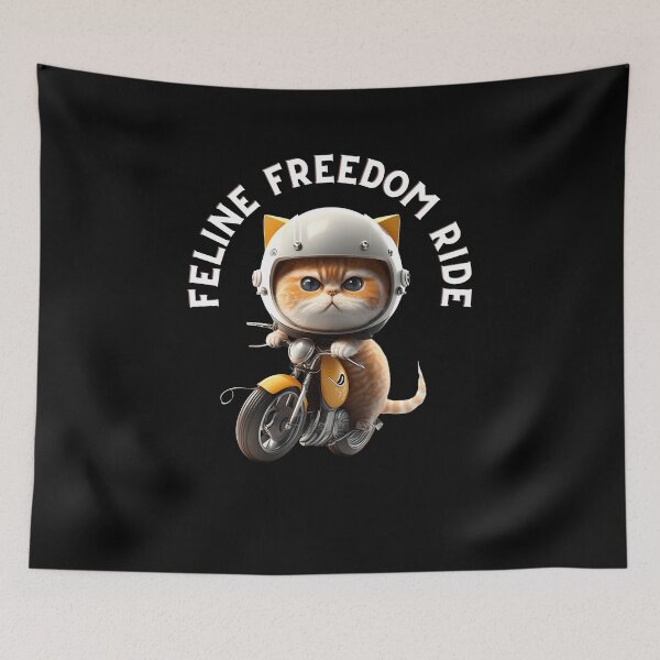 Item preview, Cat Feline Freedom Ride designed and sold by abdilahe60.