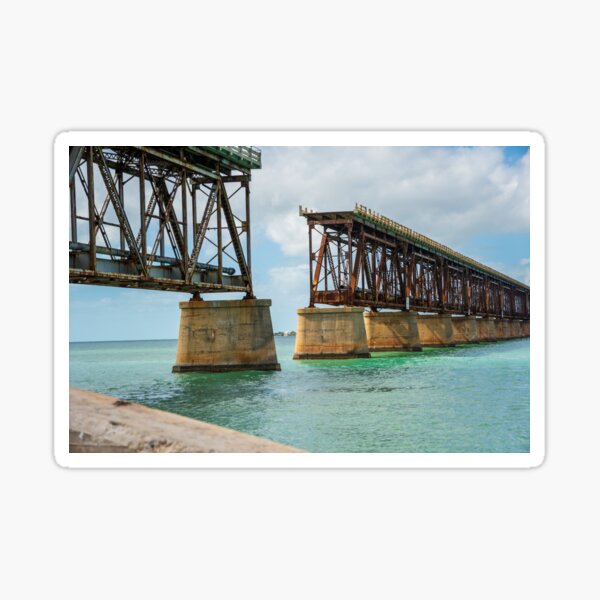 Item preview, Bridge to Nowhere | Bahia Honda State Park designed and sold by TinyDinoDesigns.