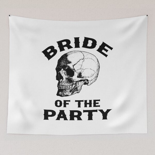 Item preview, Gothic Wedding Bride of The Party Skull Design for Bachelorette Party designed and sold by mysticblvd.