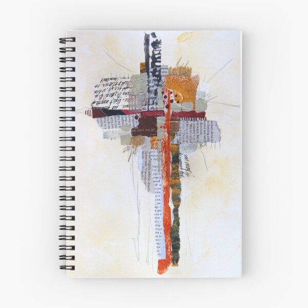 Item preview, Abstract Mixed Media Collage Painting designed and sold by NancyMerkle.