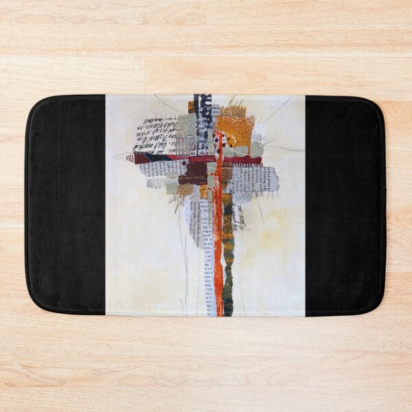 Item preview, Abstract Mixed Media Collage Painting designed and sold by NancyMerkle.