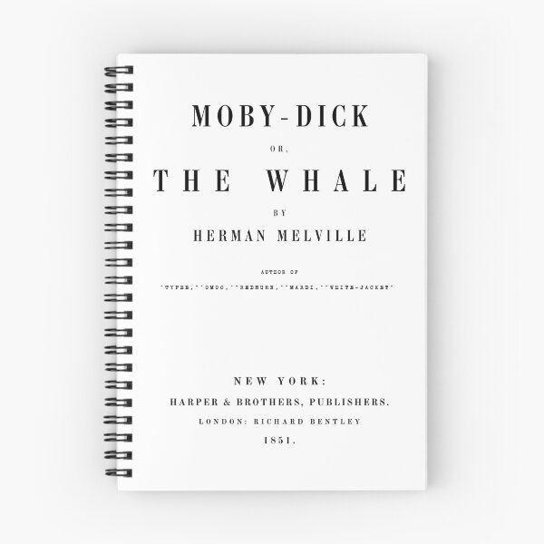 Item preview, Moby Dick or The Whale by Herman Melville (1851 cover) designed and sold by CastlesClassics.