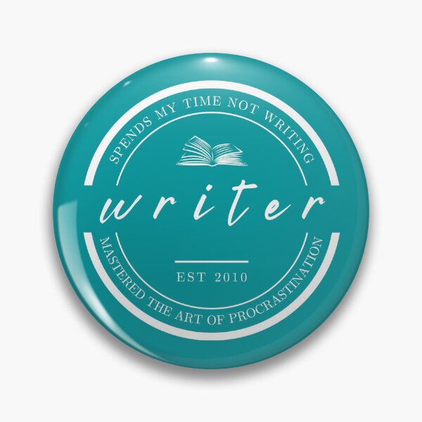 Item preview, Writer Emblem designed and sold by foreverfictionl.