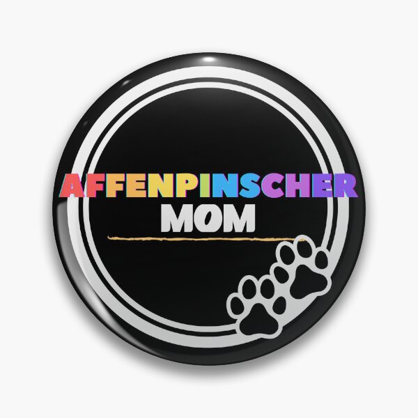 Item preview, Rainbow Affenpinscher Dog Mom Art  designed and sold by TheWildFlix.