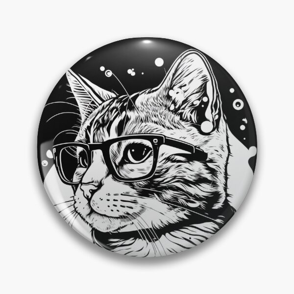 Artikelvorschau, Katze mit Brille Geschenk entworfen und verkauft von TeeArtistry.