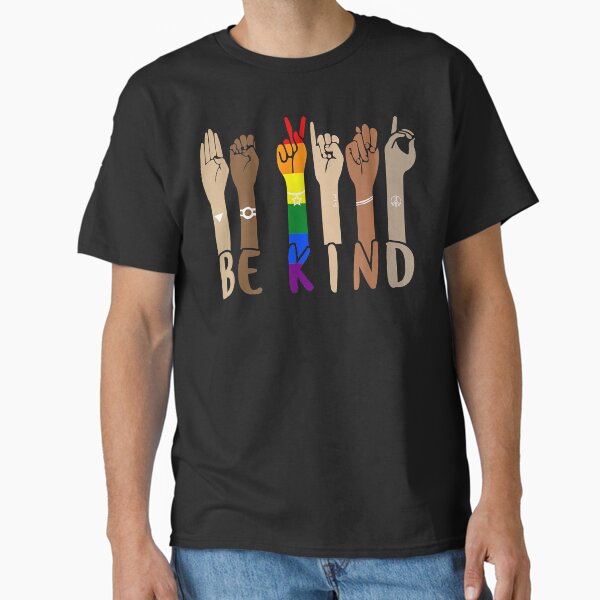 Item preview, Be Kind Sign Language Hand Talking LGBT Gay Les Pride ASL designed and sold by debrahowe86.