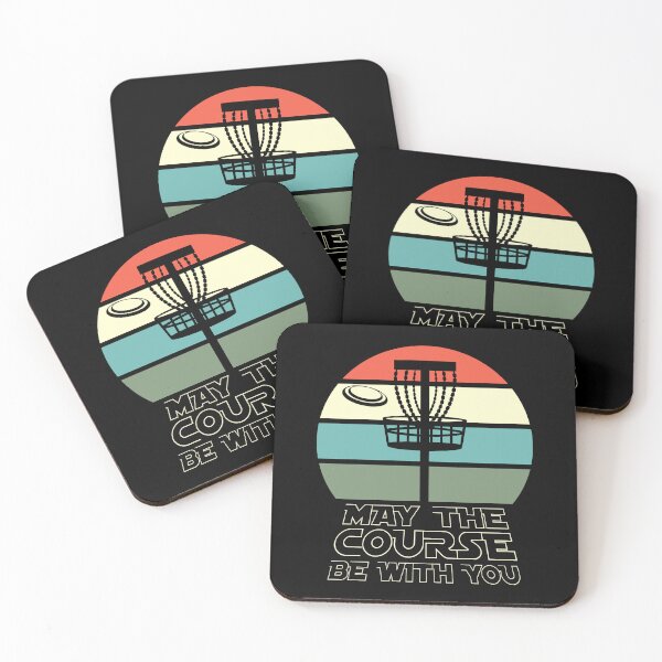 Item preview, May The Course Be With You Disc Golfer designed and sold by ThreadsNouveau.