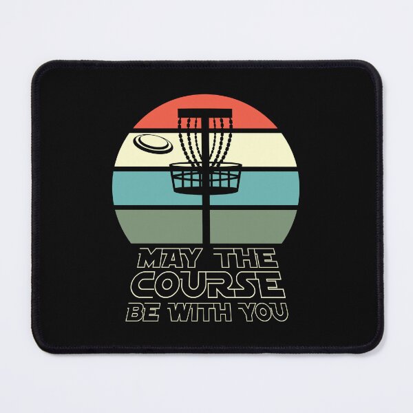 Item preview, May The Course Be With You Disc Golfer designed and sold by ThreadsNouveau.