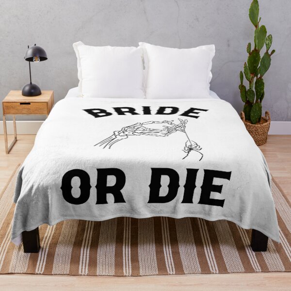 Item preview, Gothic Wedding Bride or Die Spider Design for Bachelorette Party designed and sold by mysticblvd.