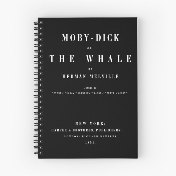 Item preview, Moby Dick or The Whale by Herman Melville (1851 cover) designed and sold by CastlesClassics.