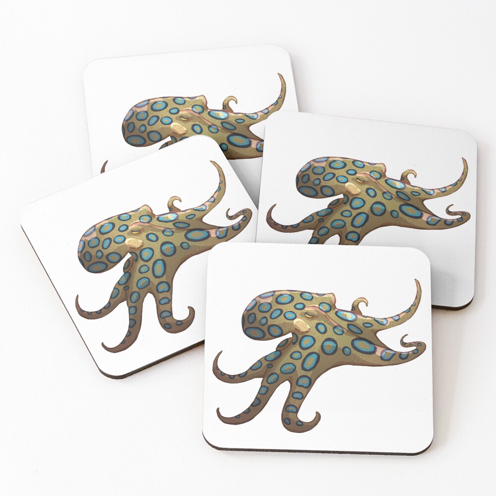Item preview, Coasters (Set of 4) designed and sold by AzukiKazuki.