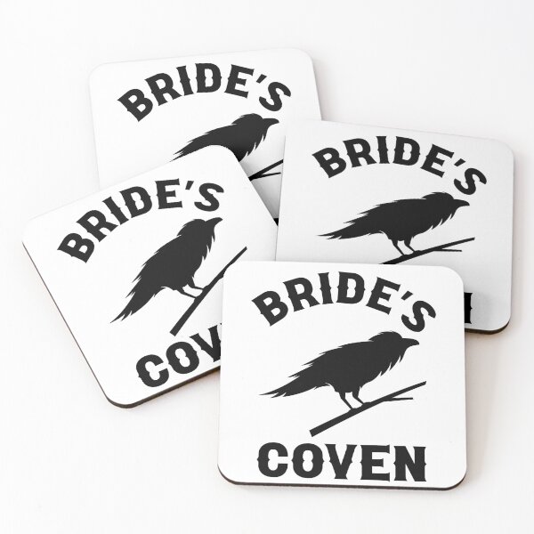 Item preview, Gothic Wedding Brides Coven Raven Design for Bachelorette Party Or Halloween designed and sold by mysticblvd.