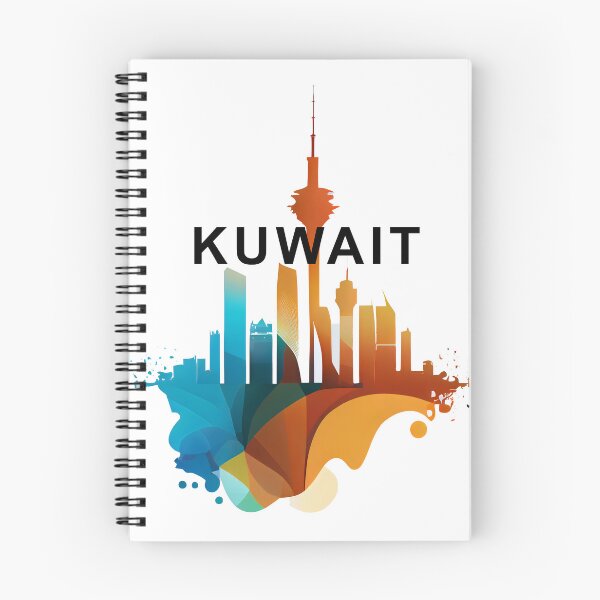Artikelvorschau, Kuwait-Stadt in Farben entworfen und verkauft von PosterManiaRo.