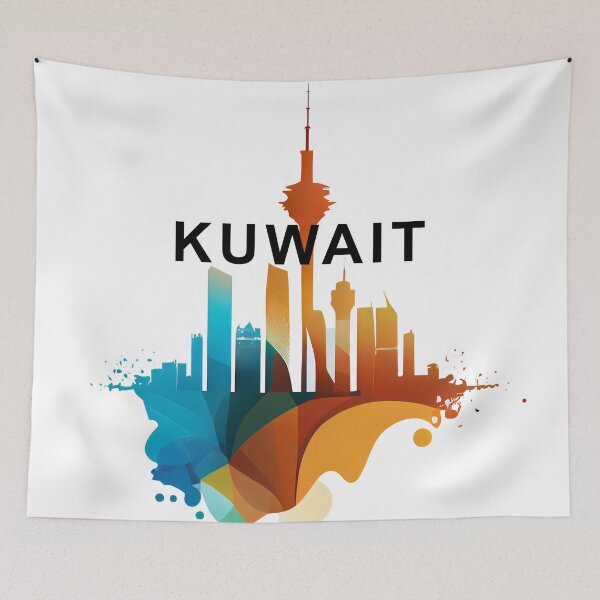 Item preview, Kuwait City in Colors designed and sold by PosterManiaRo.