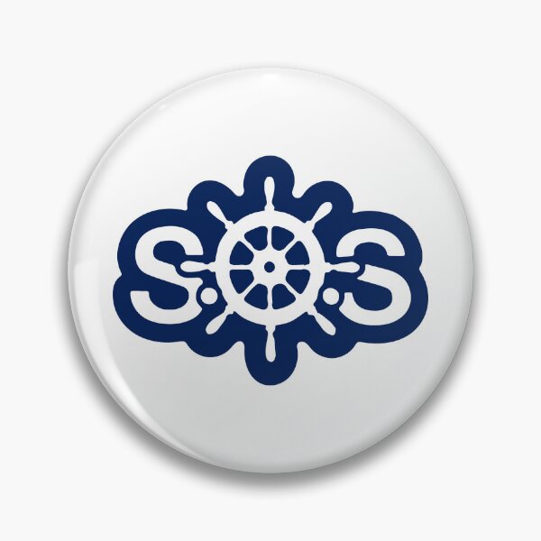 Item preview,  SOS (blue) designed and sold by sarascoprox.