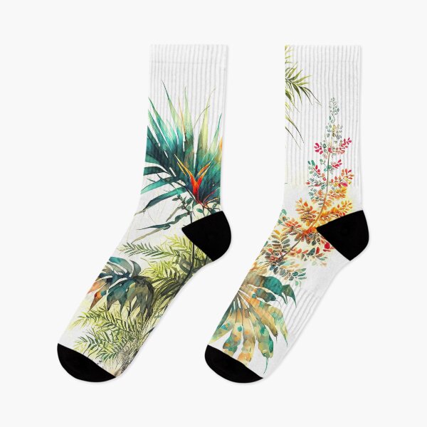 Item preview, Jungle plant aquarel designed and sold by FlatLandPrints.