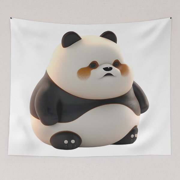 Item preview, Fat Panda Shiba Inu designed and sold by PlanetDino.