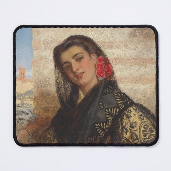 Item preview, A Spanish Coquette (1879) - John Bagnold Burgess designed and sold by SALON DES ARTS.