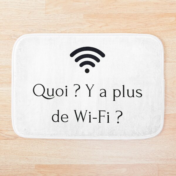 Aperçu de l'œuvre Quoi ? Y a plus de Wi-Fi ? créée et vendue par ArduinoFactory.