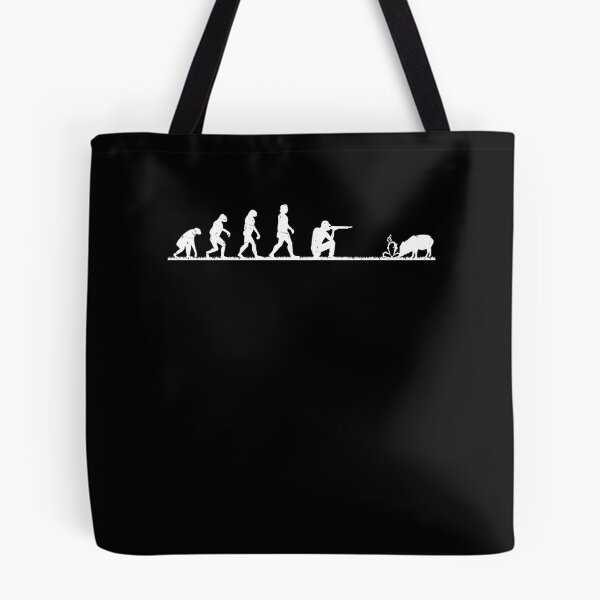 Item preview, Funny Human Evolution Javelina Hunting For A Peccary Hunter designed and sold by StrongShirts.